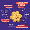 Fruitables Baked Apple Bacon Dog Treats - 7 oz