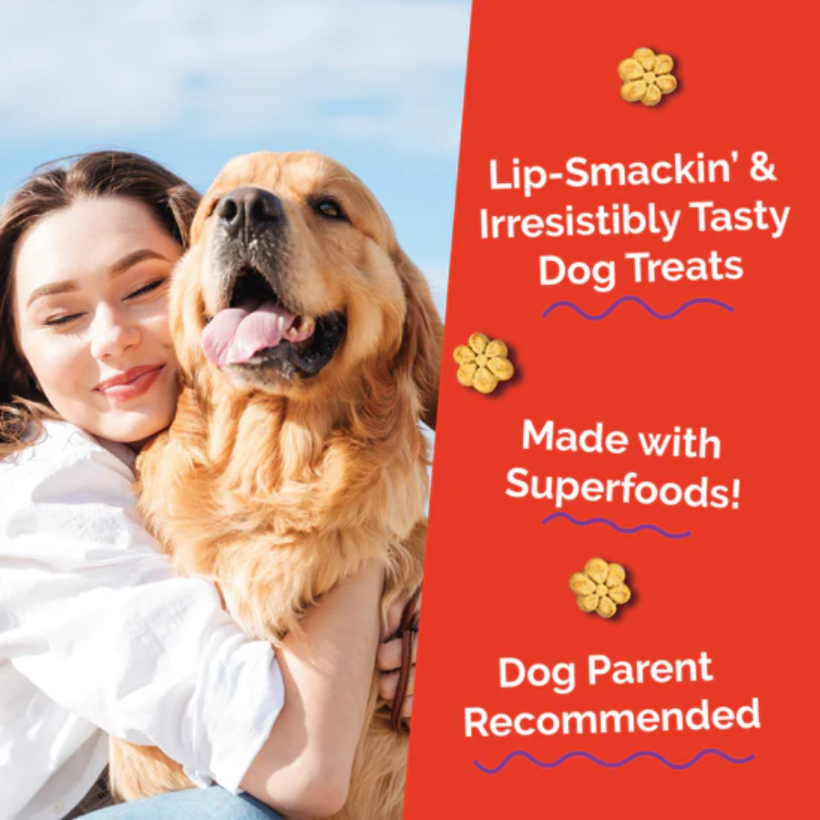 Fruitables Baked Apple Bacon Dog Treats - 7 oz