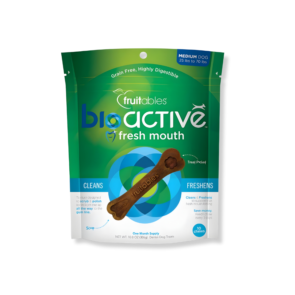 Fruitables BioActive Grain-Free Dental Chews