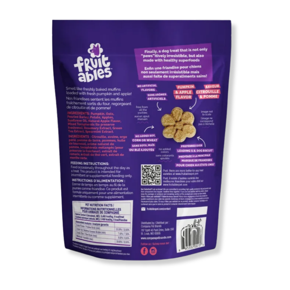Fruitables Pumpkin and Apple Crunchy - 7 oz