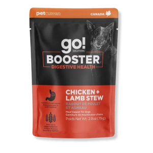 Go! Solutions Digestive Health Booster for Dogs - Chicken and Lamb Stew Recipe