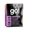 Go! Solutions Carnivore Chicken, Turkey and Duck Pate for Cats - 6.4 oz