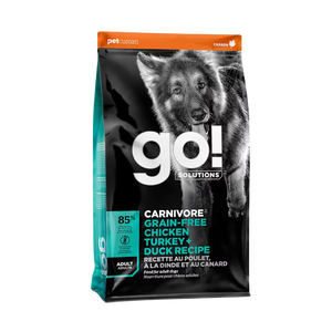 Go! Solutions Carnivore Grain-Free Chicken, Turkey and Duck