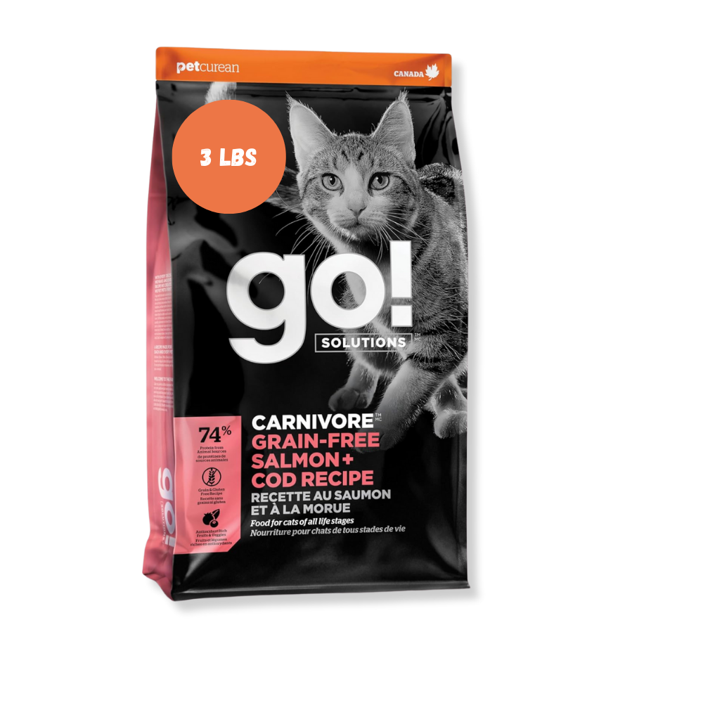 Go! Solutions Carnivore Grain-Free Salmon and Cod Cat Food