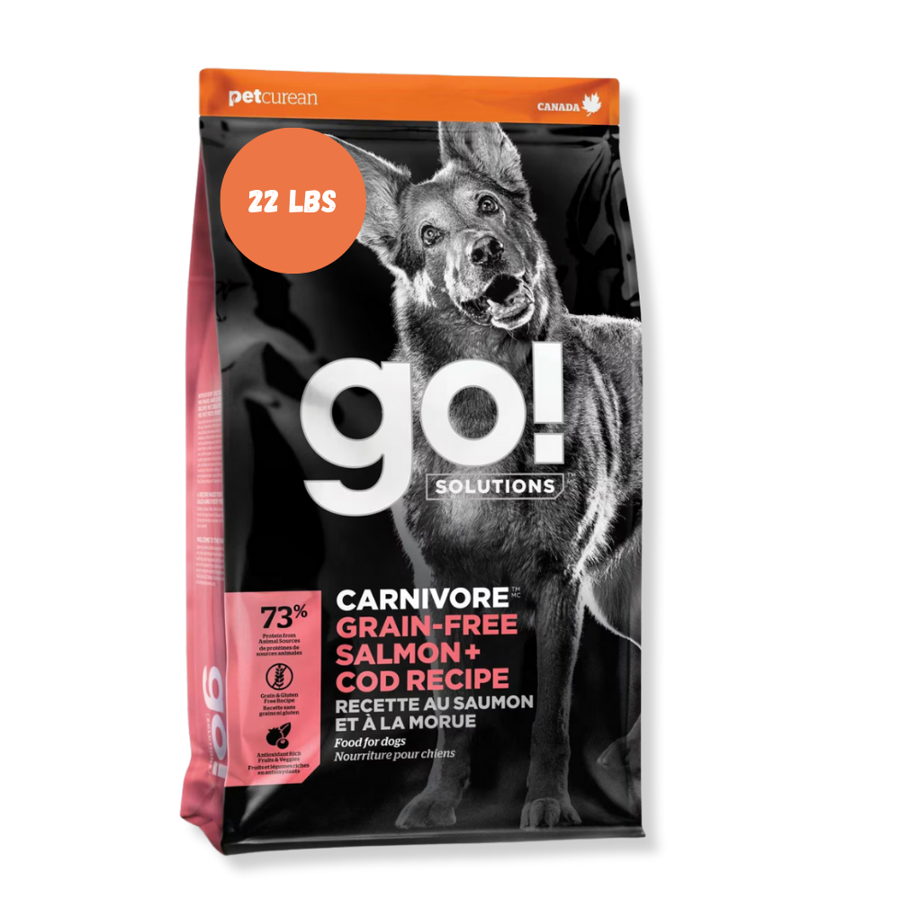 Go! Solutions Carnivore Grain-Free Salmon and Cod Dog Food