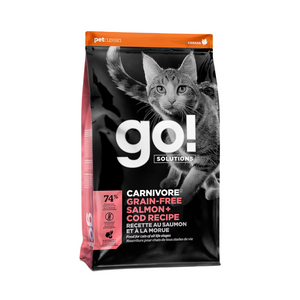Go! Solutions Carnivore Grain-Free Salmon and Cod Cat Food
