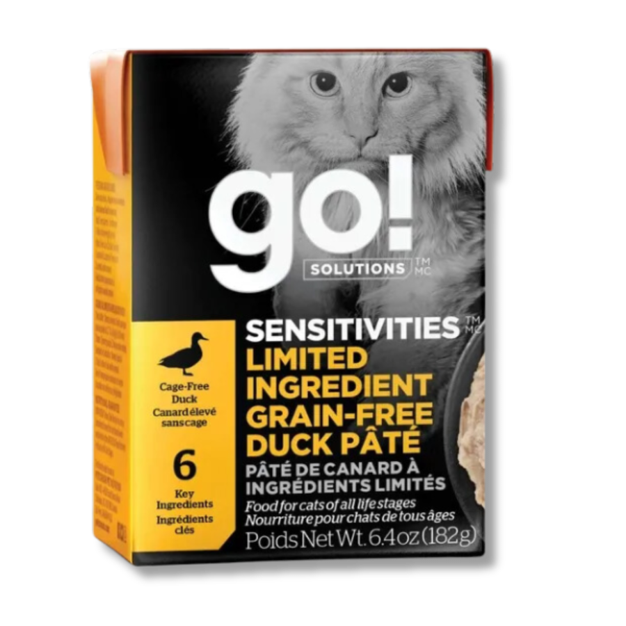 Go! Solutions Sensitivities Grain-Free Duck Pate - 6.4 oz