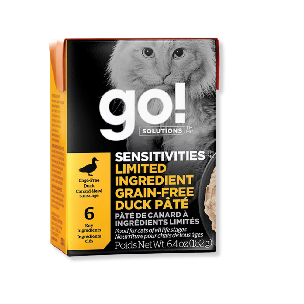 Go! Solutions Sensitivities Grain-Free Duck Pate - 6.4 oz