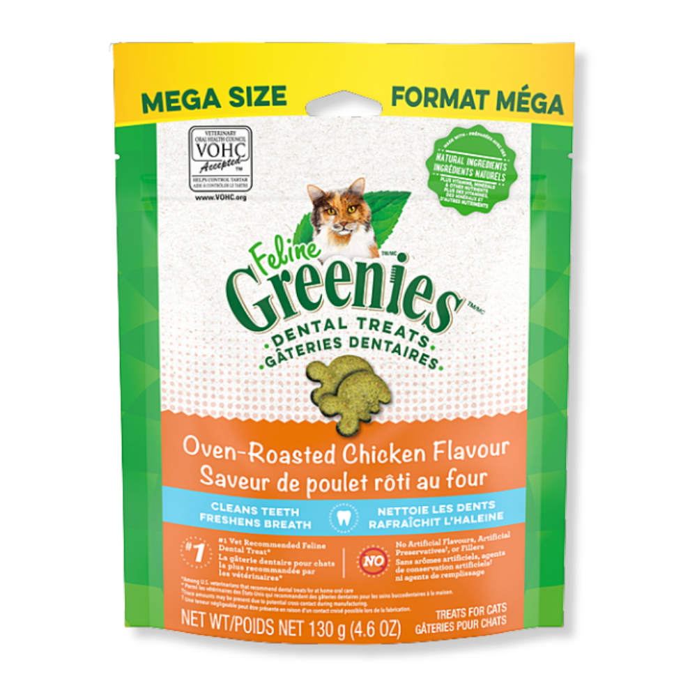 Greenies Dental Cat Treats - Multiple Flavours