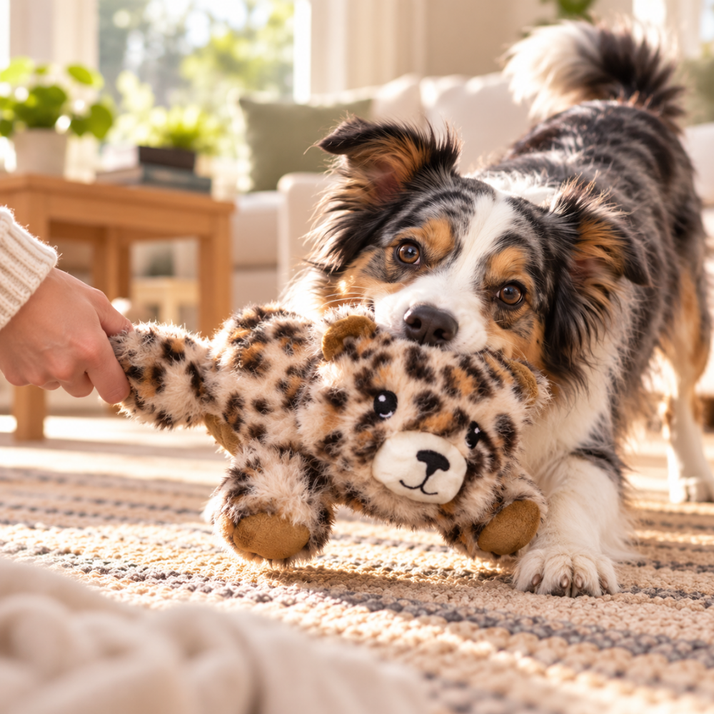 Growl ﻿Snugglez Leopard