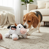 Growl ﻿Fuzzaroos White Cow - 9"