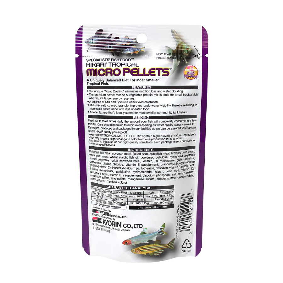 Hikari Semi Floating Micro Pellets - 45 g