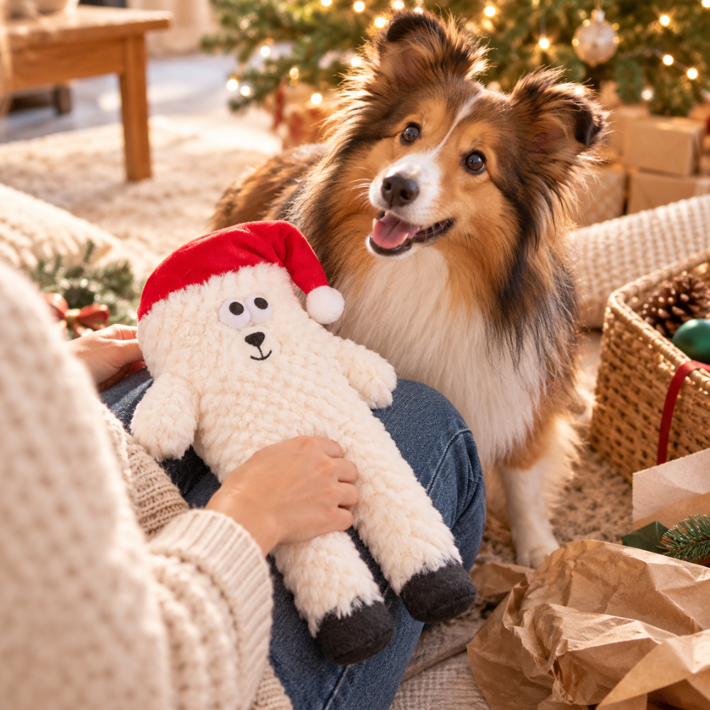 Growl Holiday Block Heads Polar Bear