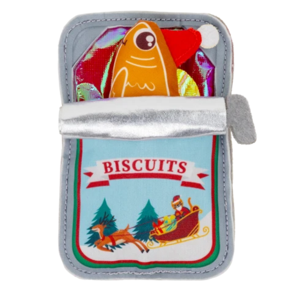 KONG Holiday Crackles Sardine Cat Toy
