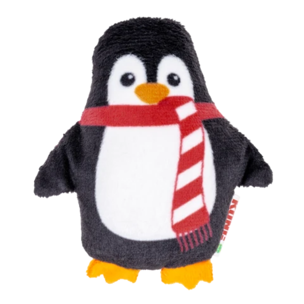 KONG Holiday Scrattles Penguin and Snowflake Cat Toy