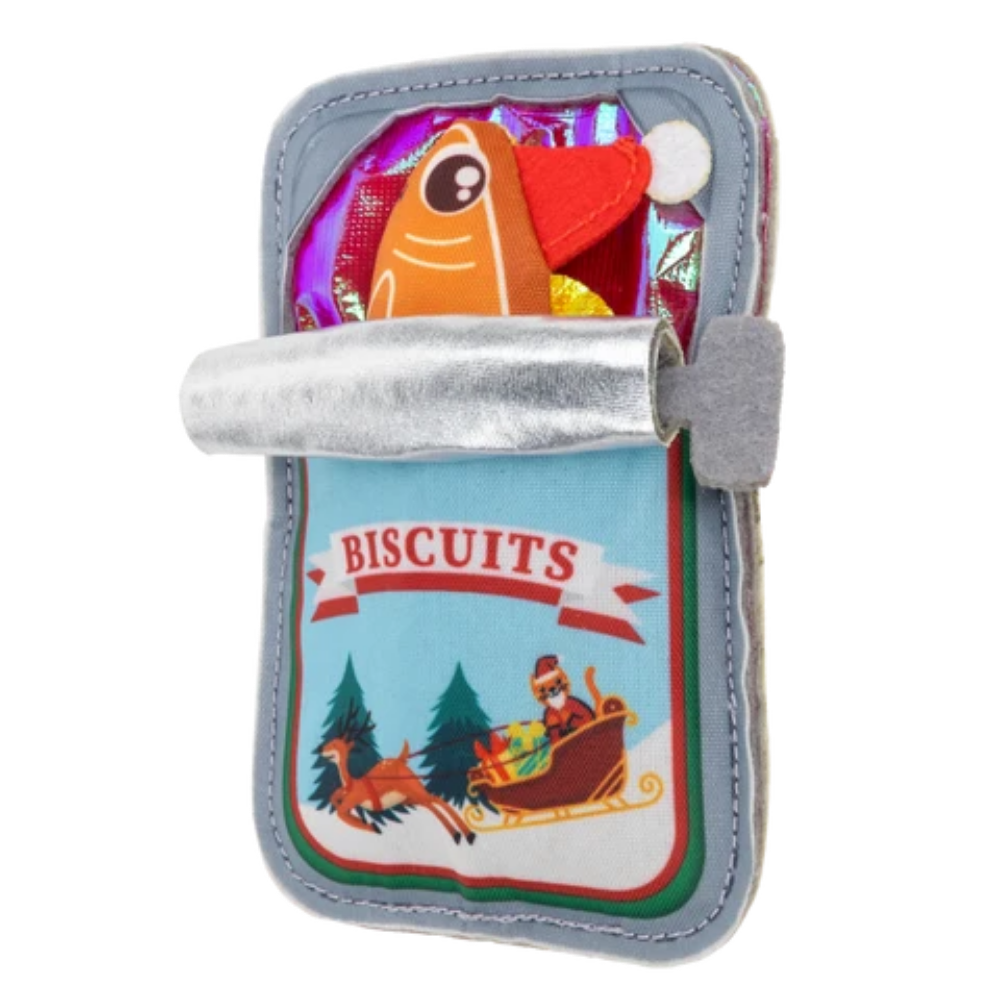 KONG Holiday Crackles Sardine Cat Toy