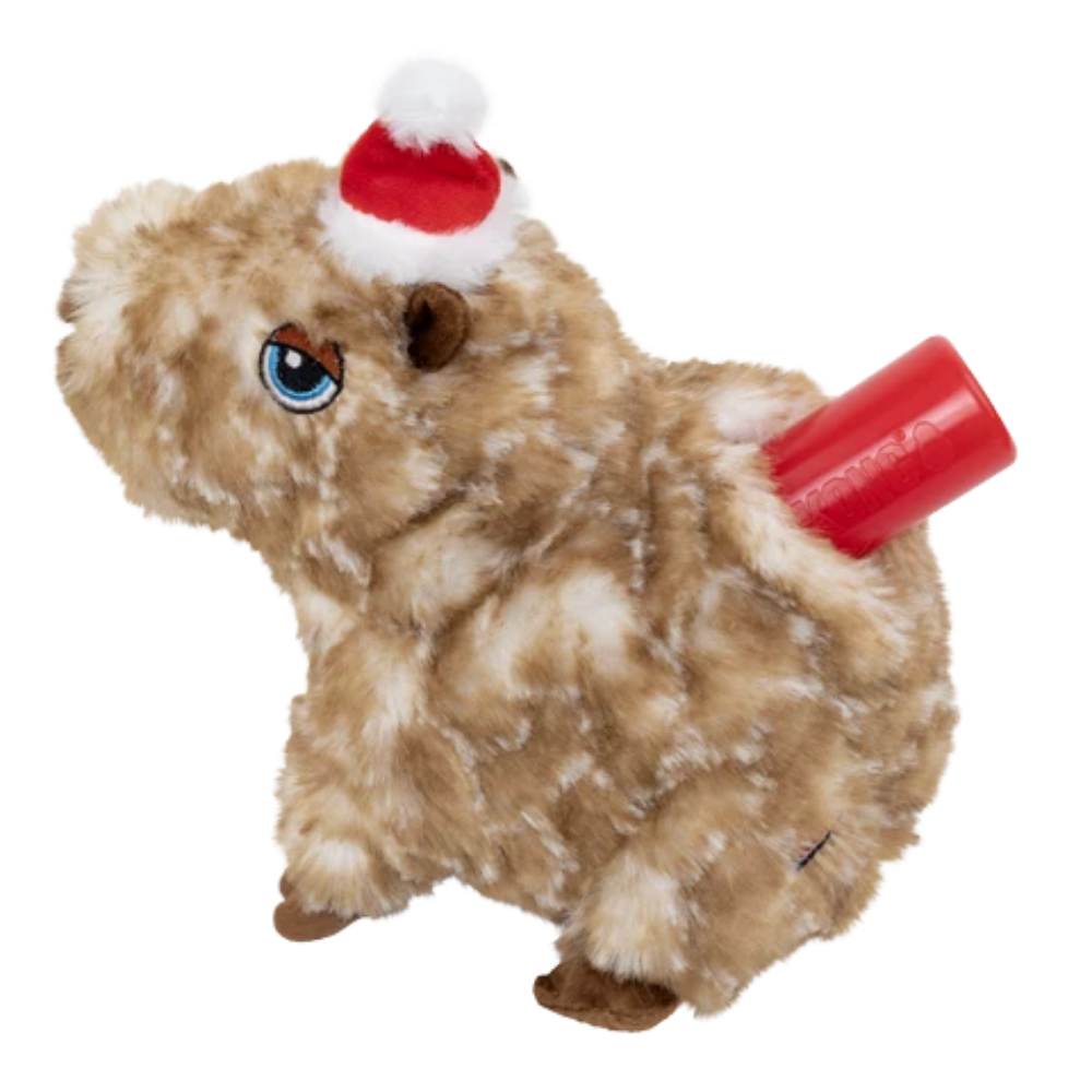 KONG Holiday Comfort Wyzzeez Capybara - Medium