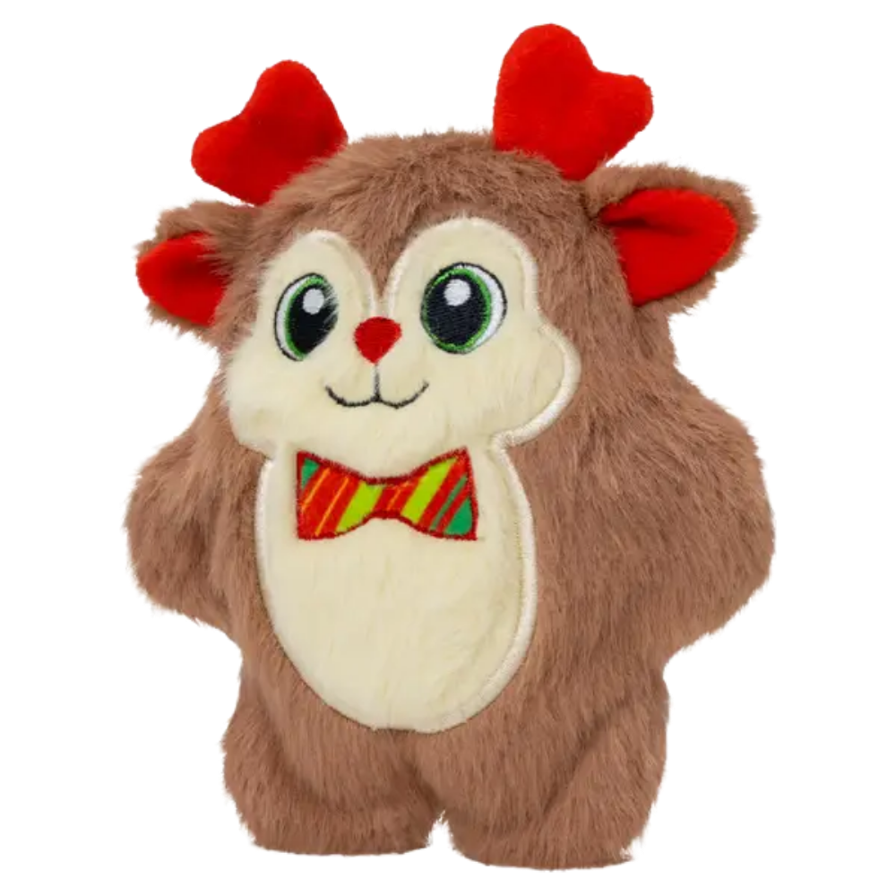 KONG Holiday Snuzzles Bow Tie Reindeer - Small