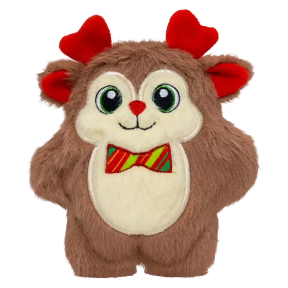 KONG Holiday Snuzzles Bow Tie Reindeer - Small