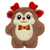 KONG Holiday Snuzzles Bow Tie Reindeer - Small