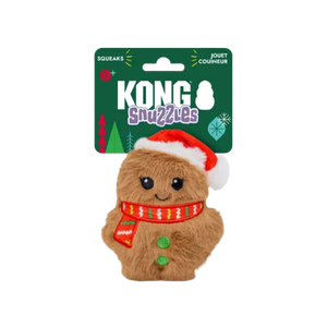 KONG Holiday Snuzzles Santa Gingerbread - Mini