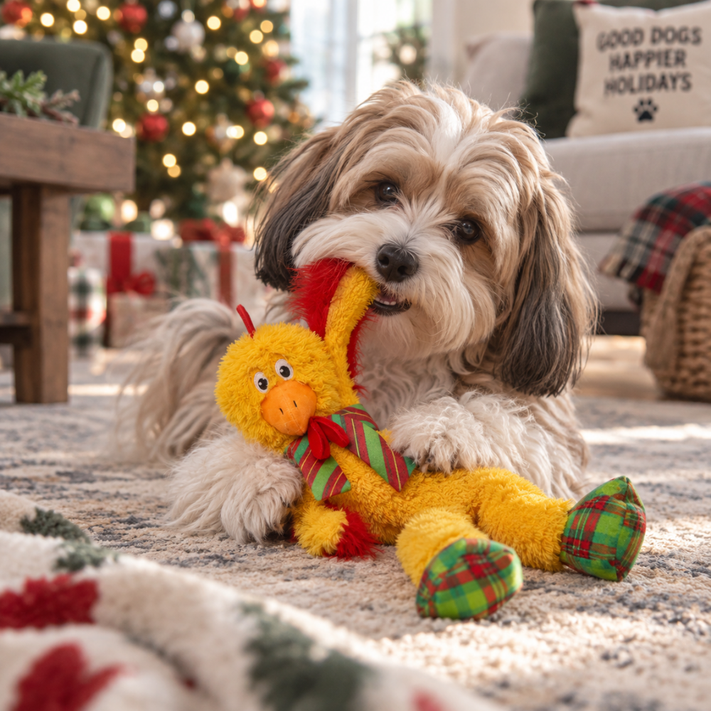 KONG Holiday Knots Chicken