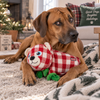 KONG Holiday Low Stuff Flanimalz Bear - Large/X-Large