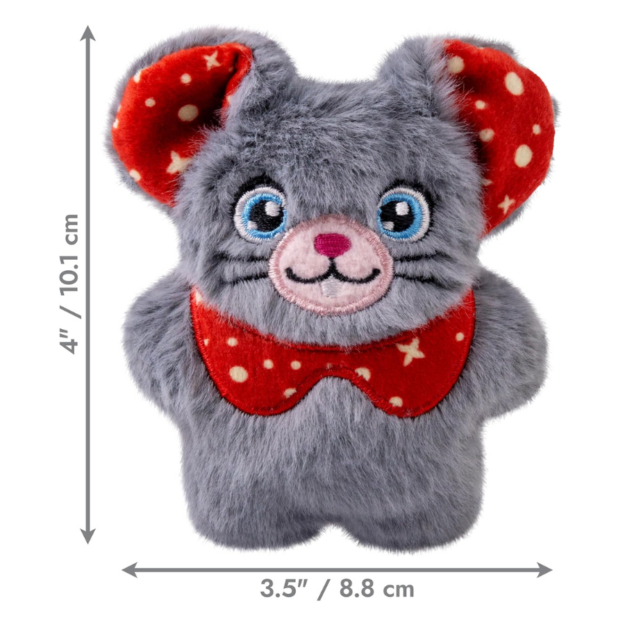 KONG Holiday Snuzzles Mouse Cat Toy