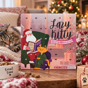 Lazy Kitty Christmas Advent Calendar for Cats