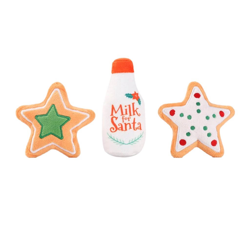 HugSmart Fuzzy Friendz Milk and Cookies