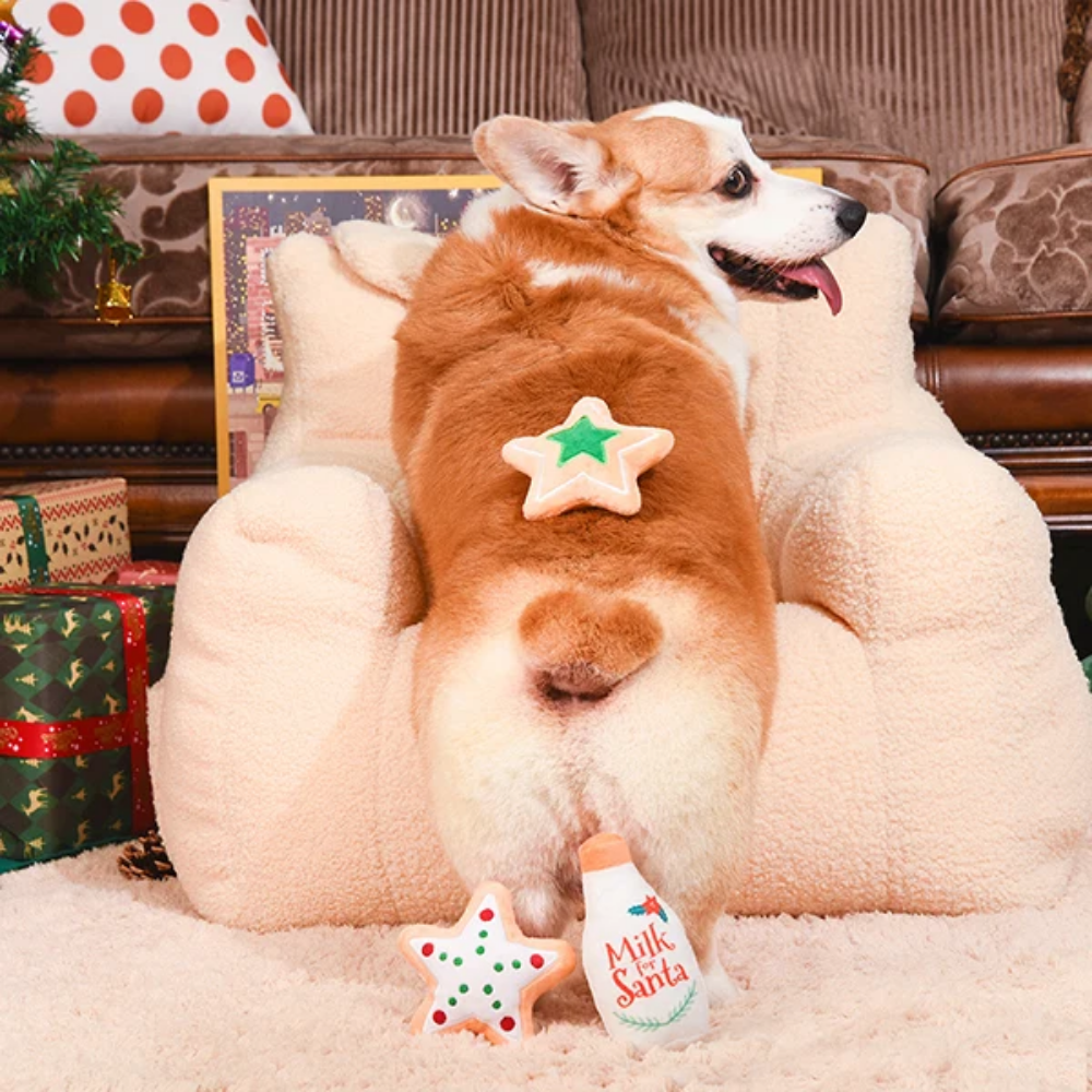 HugSmart Fuzzy Friendz Milk and Cookies