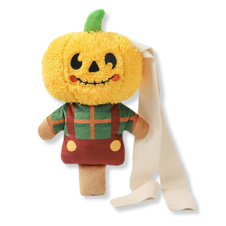HugSmart Scarecrow Halloween Plush Dog Toy