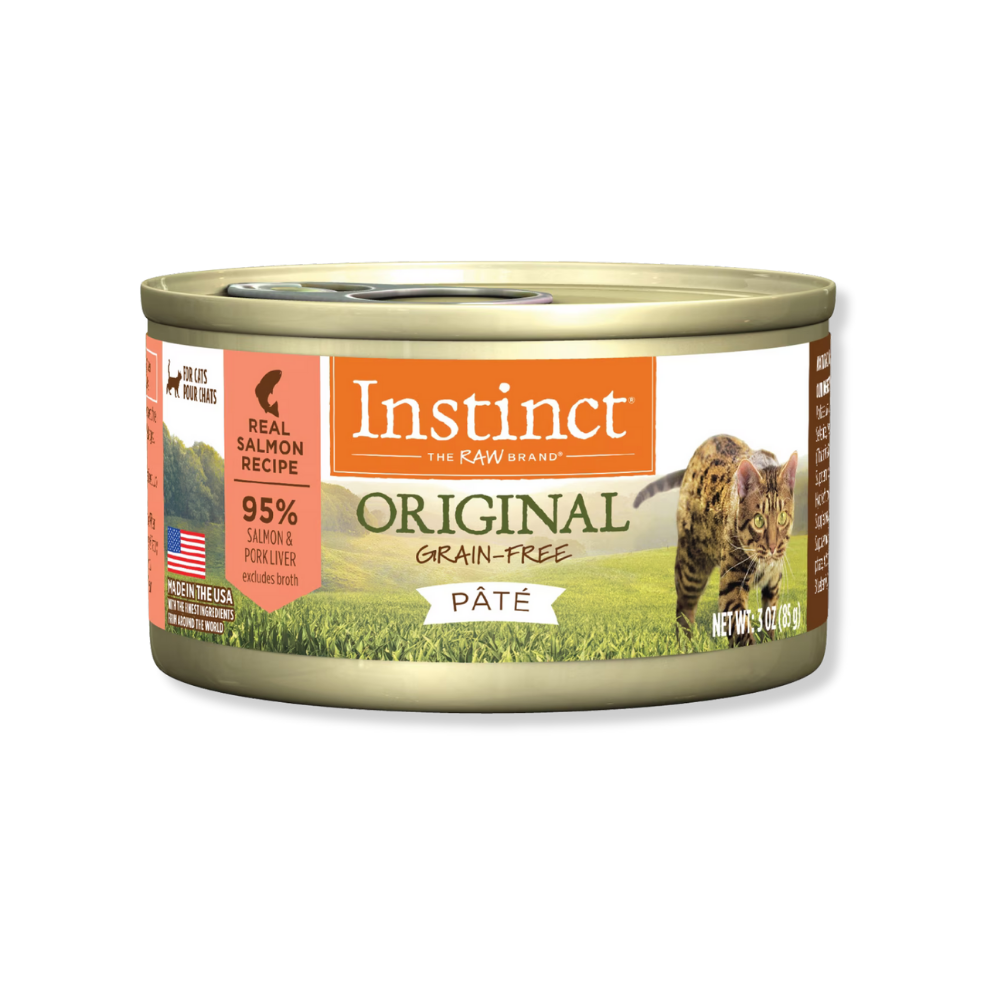 Instinct Original Grain-Free Salmon Pate for Cats