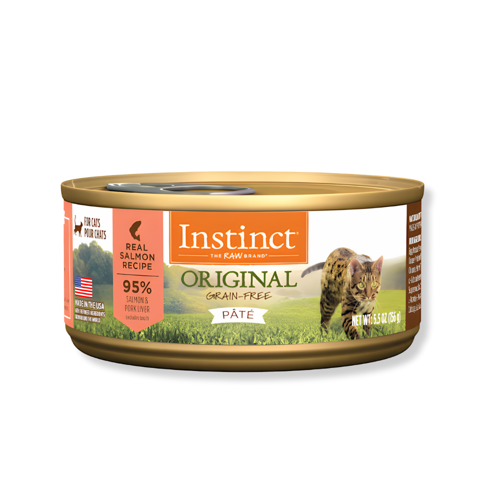 Instinct Original Grain-Free Salmon Pate for Cats