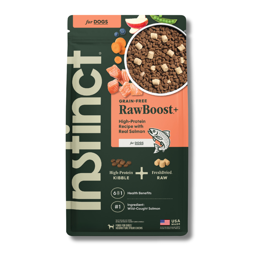 Instinct Raw Boost Grain-Free Salmon - 19 lbs