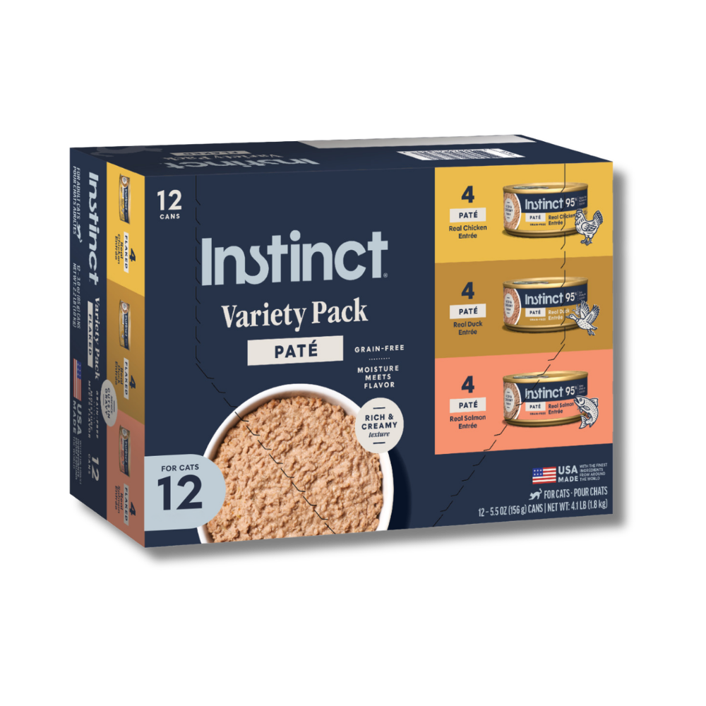 Instinct Original Recipe Variety Pack for Cats - 3 oz (12 Pack)