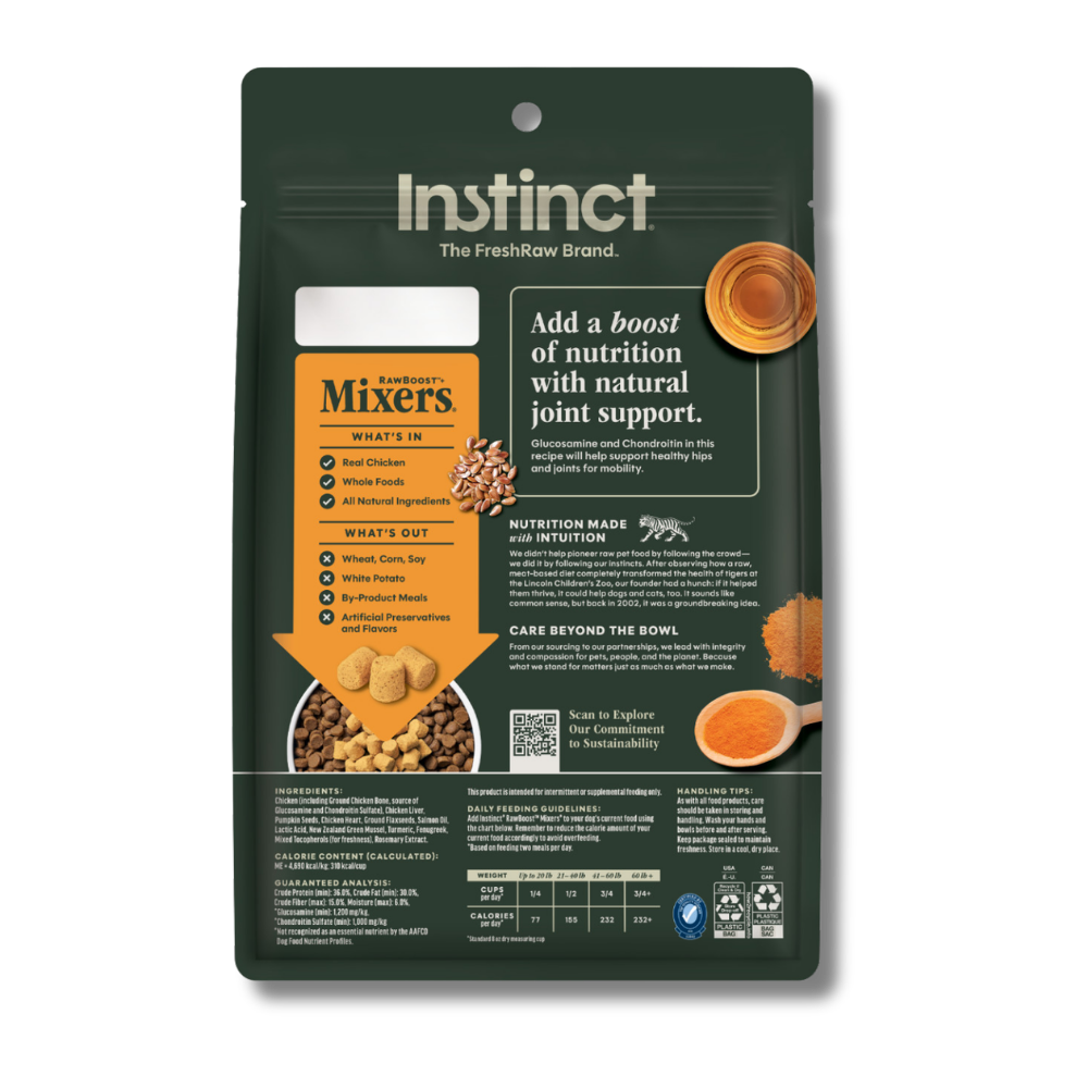 Instinct Raw Boost Mixers Mobility Support for Dogs - 5.5 oz