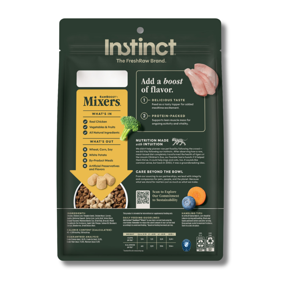 Instinct Raw Boost Freeze Dried Mixers Cage-Free Chicken - 6 oz