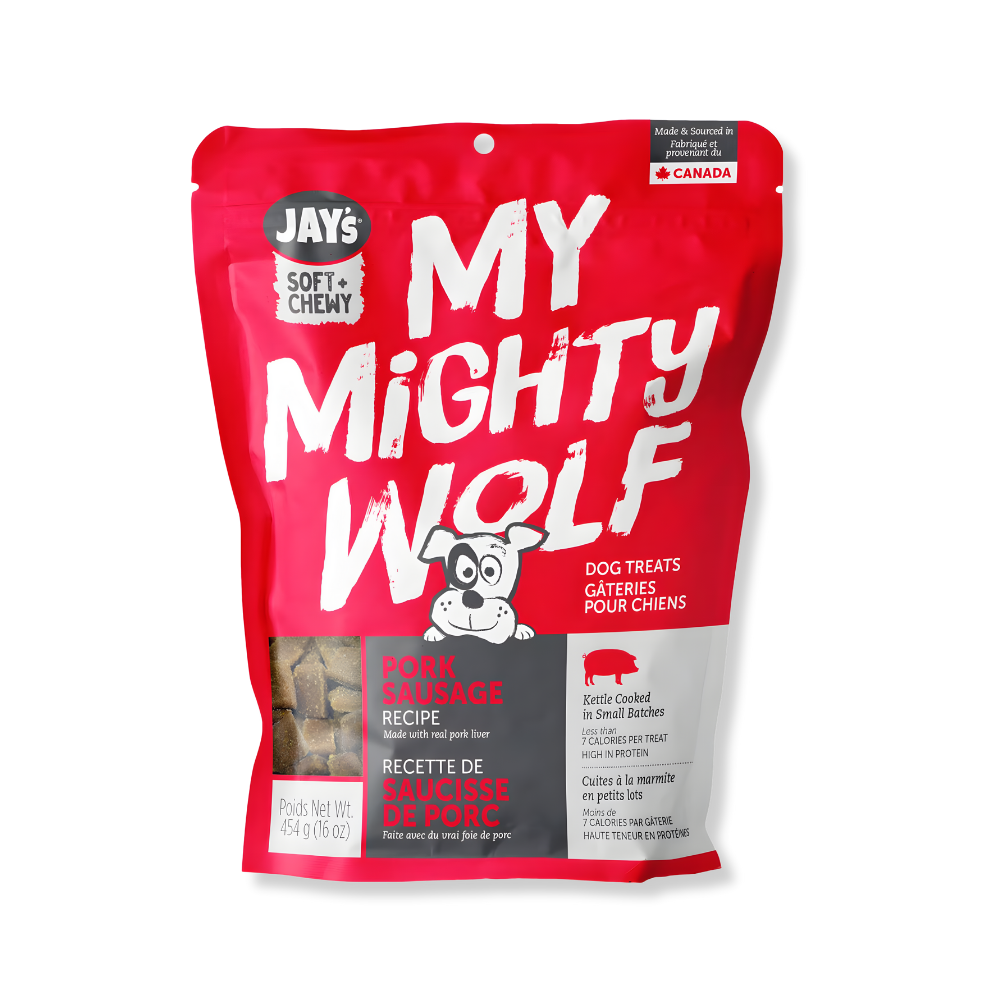 Jay's My Mighty Wolf Pork Sausage