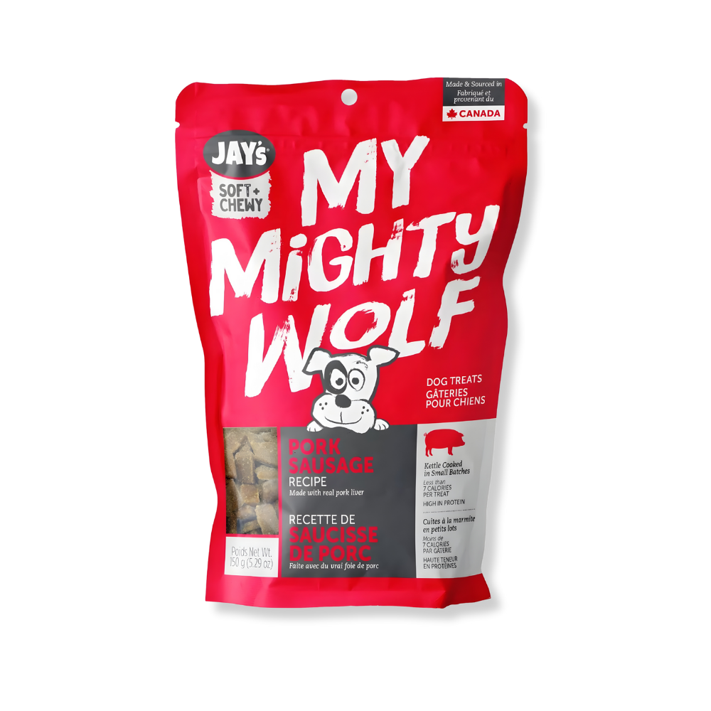 Jay's My Mighty Wolf Pork Sausage