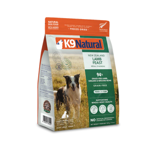 K9 Natural Lamb Feast Freeze-Dried Dog Food