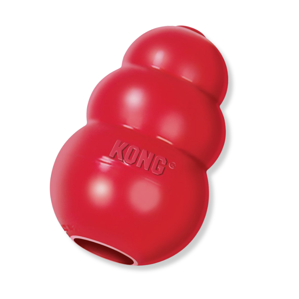 KONG Classic Rubber Dog Chew Toy - Red