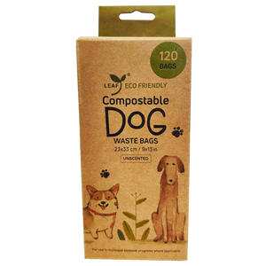 Leaf Compostable Dog Waste Bags