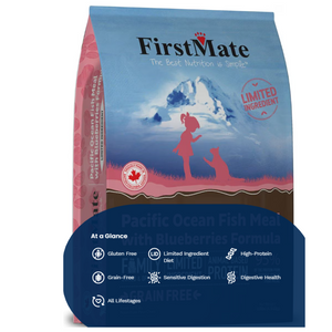 FirstMate Pacific Ocean Fish Meal With Blueberries Formula for Cats