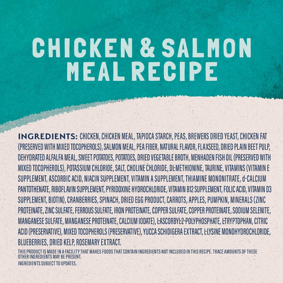 Natural Balance Indoor Chicken and Salmon Meal Recipe Grain-Free - 6 lbs