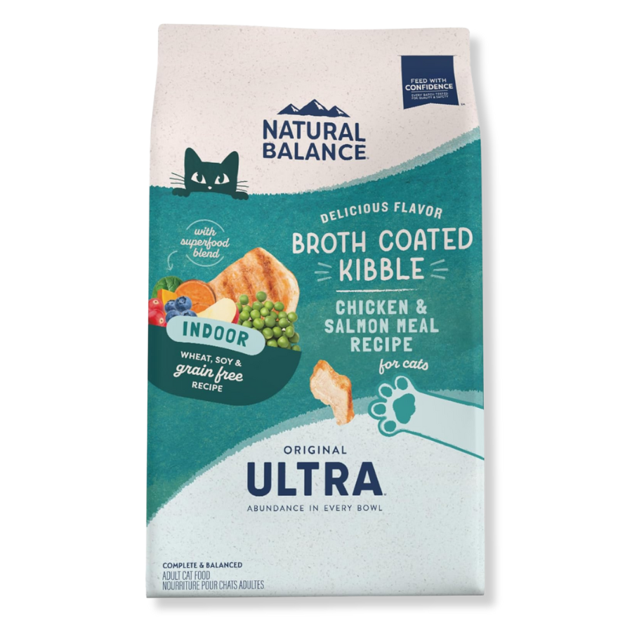 Natural Balance Indoor Chicken and Salmon Meal Recipe Grain-Free - 6 lbs