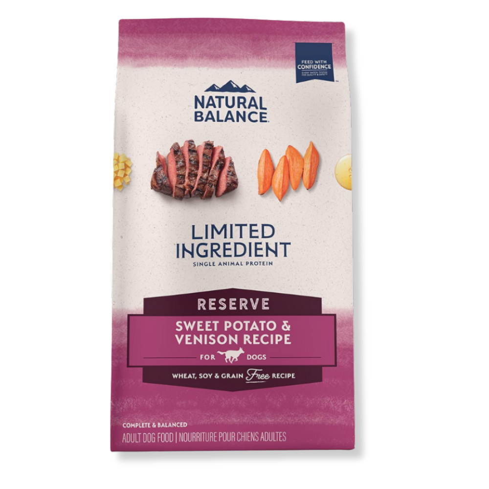 Natural Balance Limited Ingredient Diets Grain-Free Sweet Potato and Venison