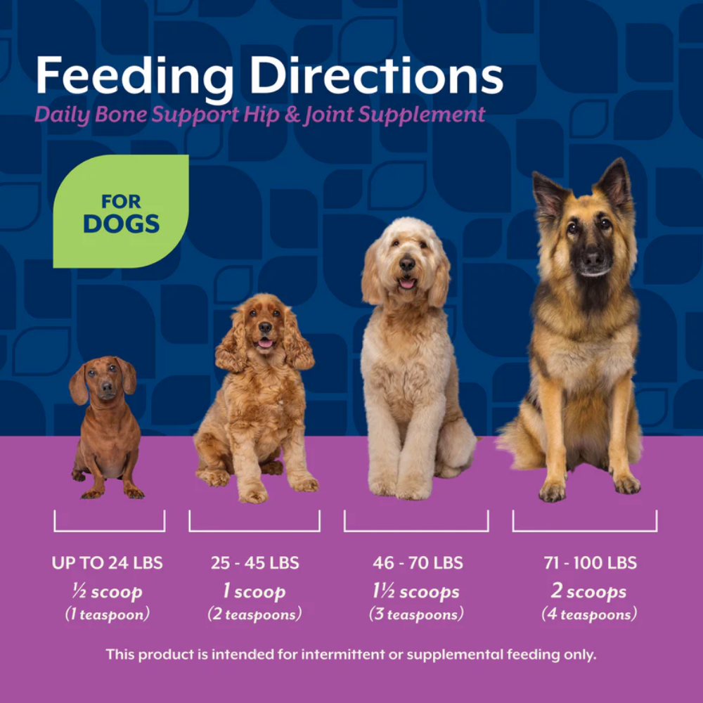 NaturVet Hip and Joint Daily Bone Support - 1 lbs (Formerly Calcium-Phosphorus)