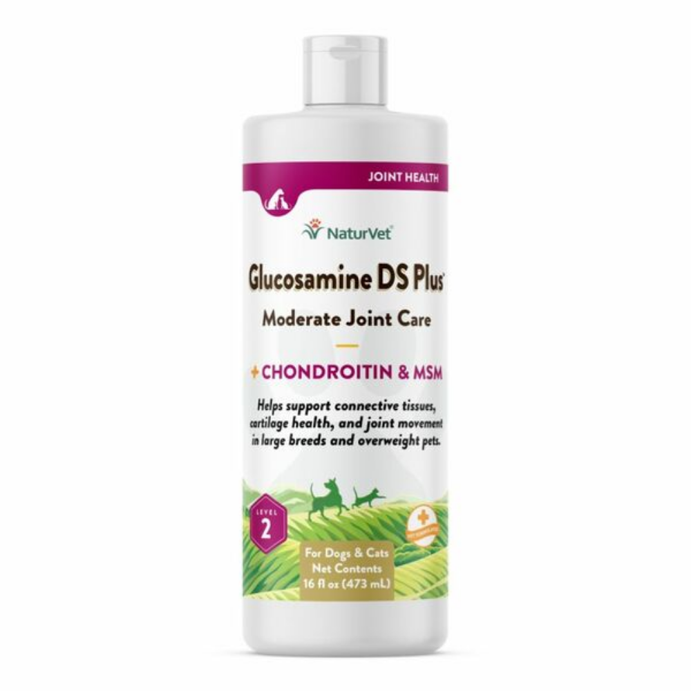 Naturvet Glucosamine DS Plus Moderate Joint Care Level 2 - 16 oz