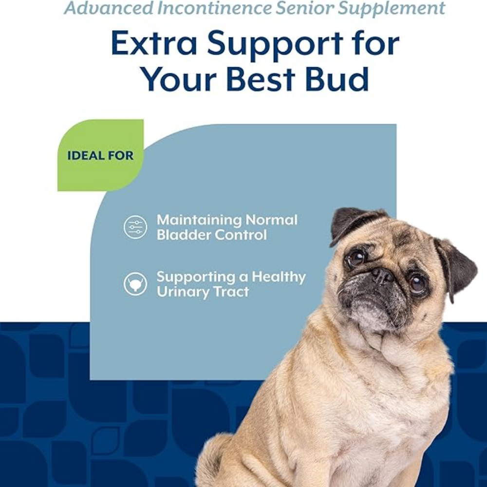 Naturvet Senior Advanced Incontinence with Yam Root - 60 Soft Chews